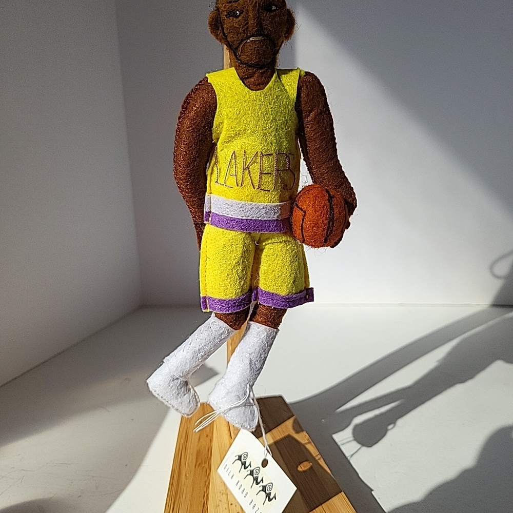 Silk Road Bazaar LA Lakers Kobe Bryant Basketball Ornament
